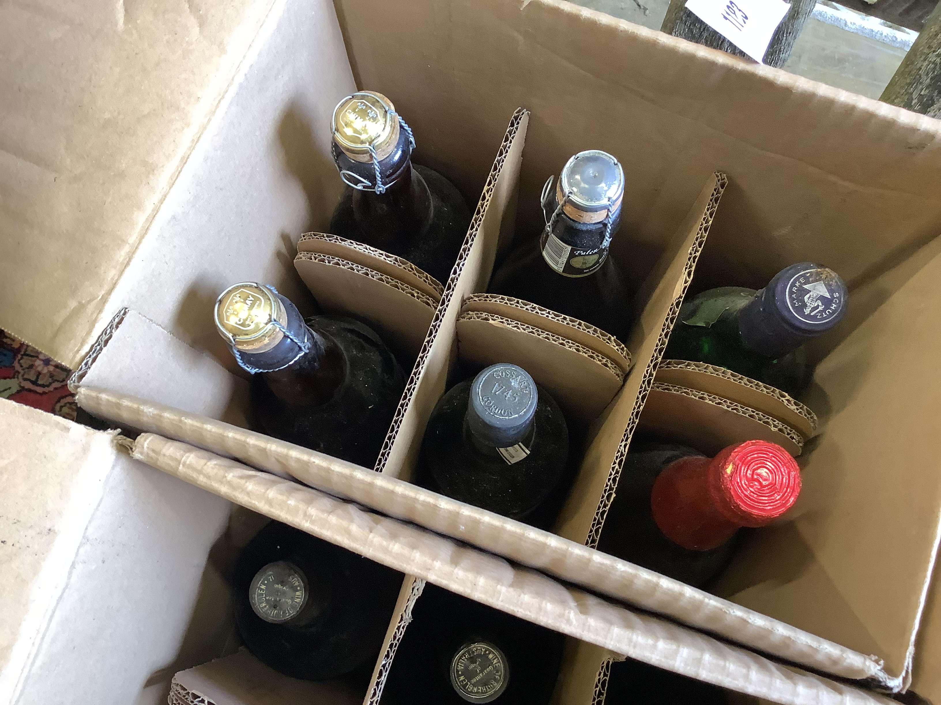 Eleven boxes of assorted wines, spirits and liqueurs